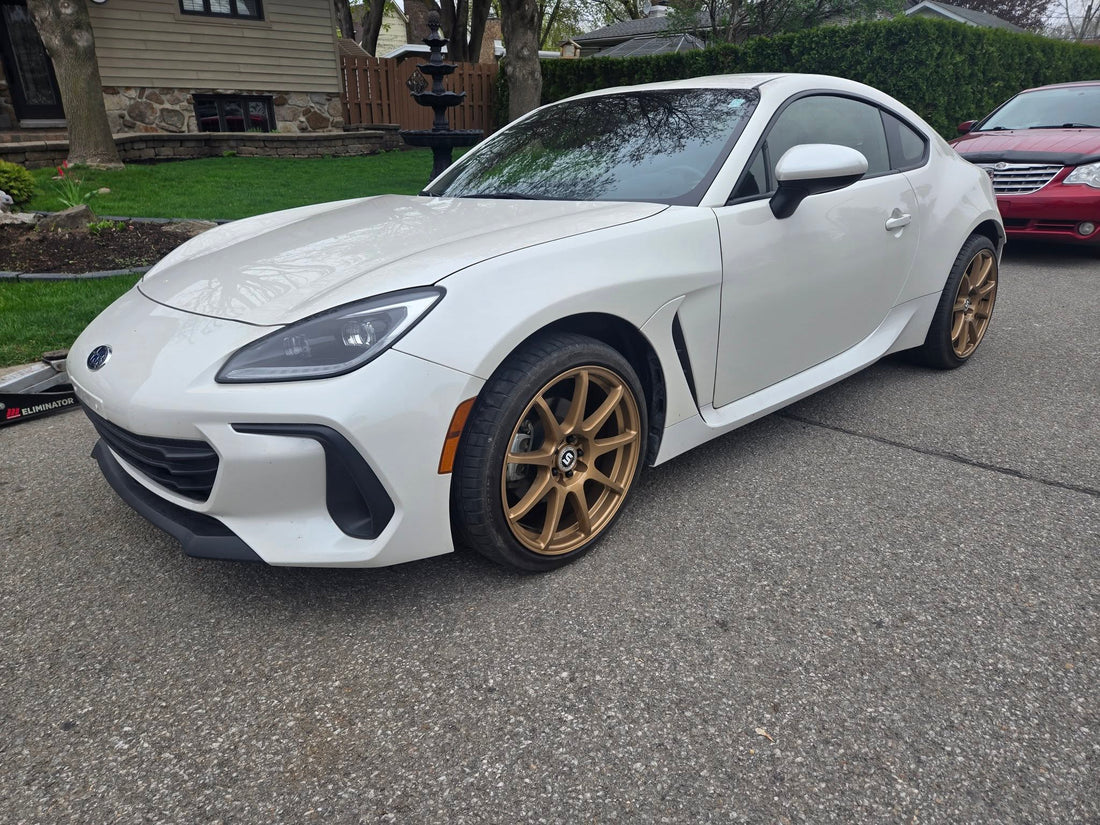 Subaru BRZ 2023 — Mags Spec1-Racing SP-67 Bronze 18 pouces