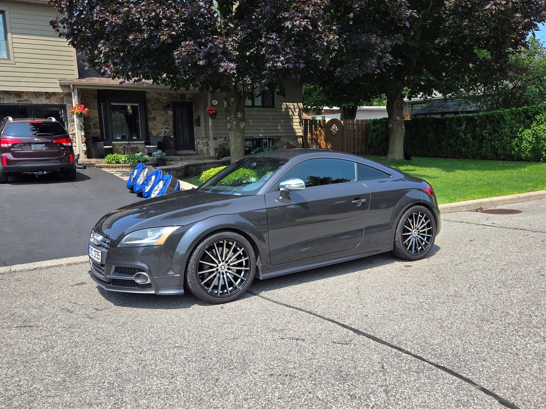 Audi TTS 2016 — Mags Spec-1 Racing SP69 Noir & Machiné 18 pouces