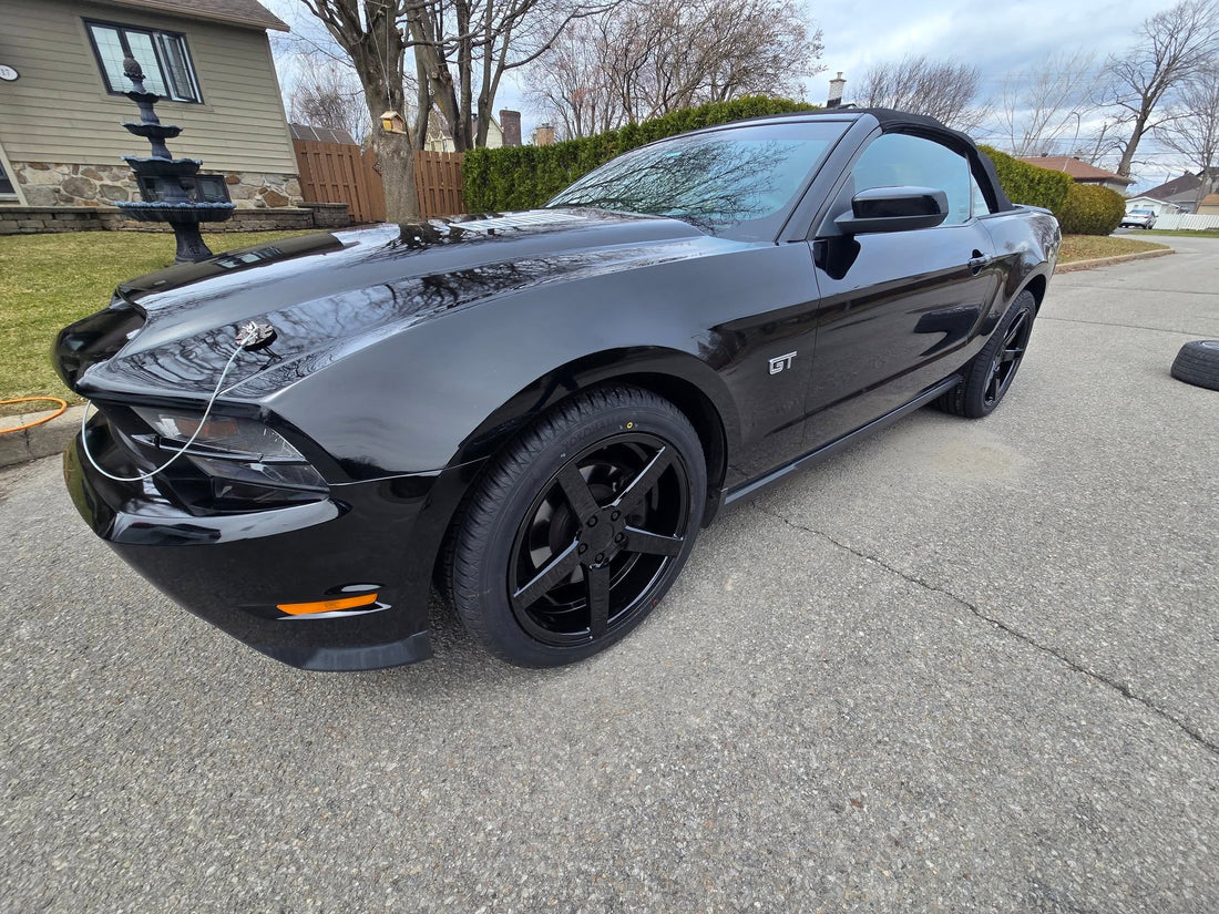 Ford Mustang GT 2011 — Mags Ruffino Boss Noir Lustré 20 pouces