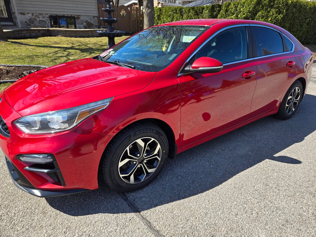 Kia Forte Sedan 2021 — Mags Replica R309 Noir & Machiné 15" sur Zeta Alventi