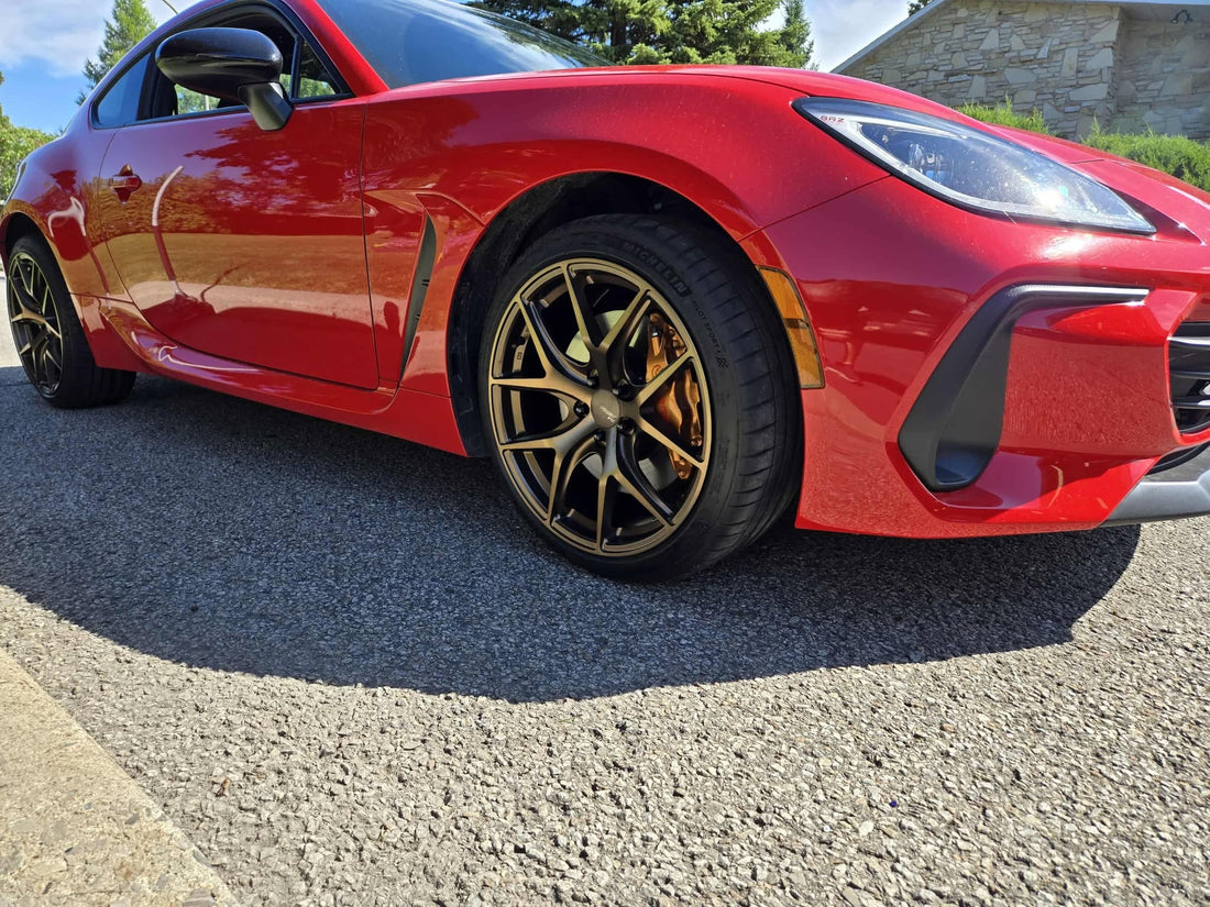 Subaru BRZ 2023 — Mags Fast FC04 Bronze 18 pouces