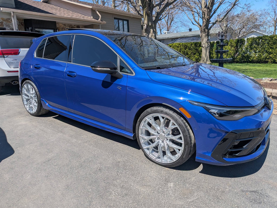 Volkswagen Golf R 2025 — Mags Sentali SS2 Hyper Silver 20 pouces