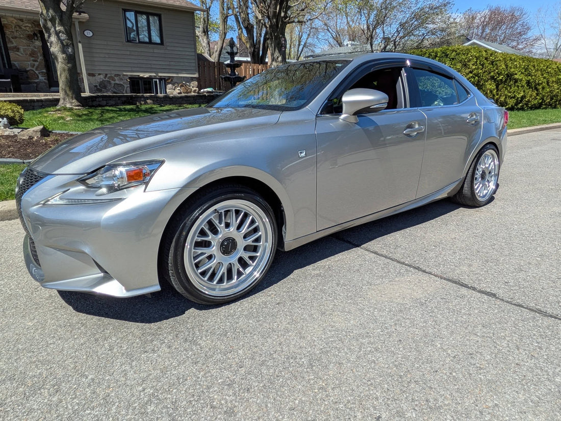 Lexus IS350 F Sport 2021 — Mags SuperSpeed RF01NEO Silver Machined Lip 19 pouces