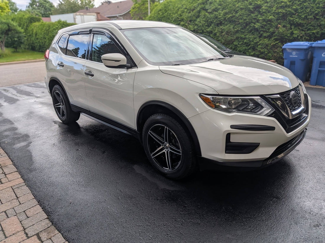 Nissan Rogue 2018 — Mags Armed Wheel Stealth 18" sur Mazzini Ecosaver 235/60R18