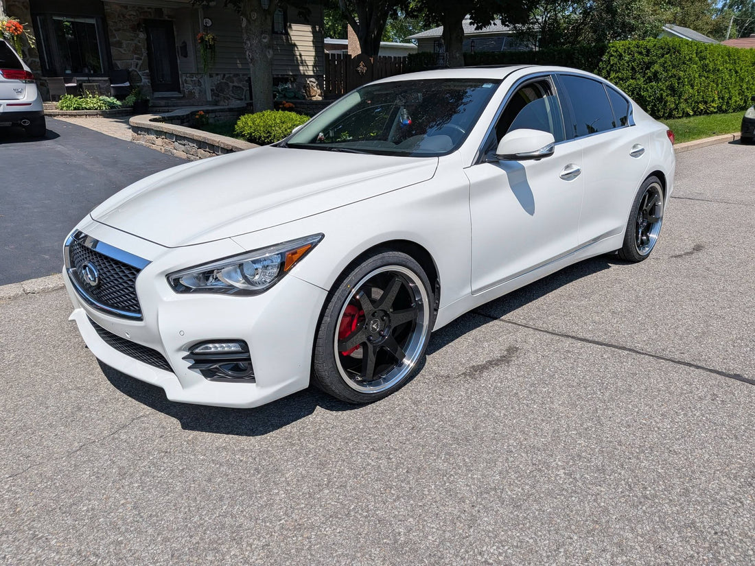 Infiniti Q50 2021 — Mags Armed Wheel Veteran Gloss Black Machined Lip 20x9