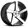 Spec-1 Racing SPM-80 22x9 5x115 offset 15 cb 74.1 Gloss Black Machined