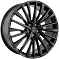 REPLICA 423 Noir lustré 21x8.0  5x114.3  Offset: 40  Hub: 60.1  Charge: 850kg  Back: 6.075"