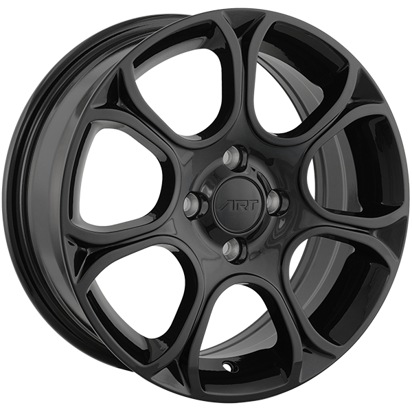 REPLICA 424 Noir lustré 15x6.0  4x98  Offset: 35  Hub: 58.1  Charge: 500kg  Back: 4.878"