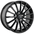 REPLICA 427 Noir lustré 17x7.0  5x114.3  Offset: 45  Hub: 67.1  Charge: 700kg  Back: 5.772"