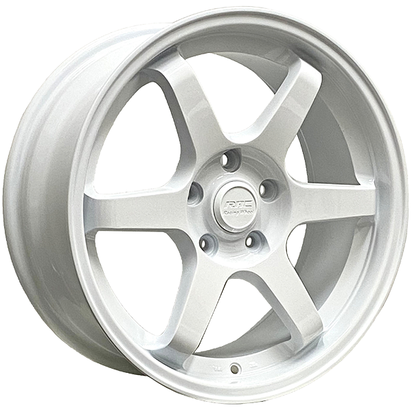 RAC RR09 Blanc lustré 17x7.5  5x114.3  Offset: 35  Hub: 73.1