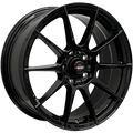 RAC RR15 Noir lustré 17x7.5  5x100  Offset: 40  Hub: 73.1