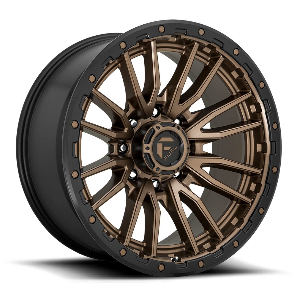 Fuel D680 Rebel Matte Gunmetal Black Bead Ring 18x9 ET20 6x139.7 CB106.1