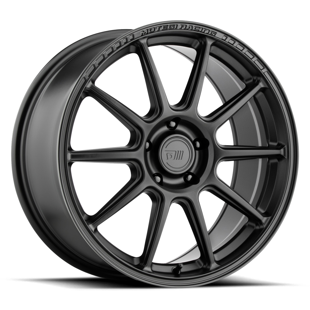 Motegi MR140 SS10 Satin Black 18x8.5 ET45 5x112 CB66.6