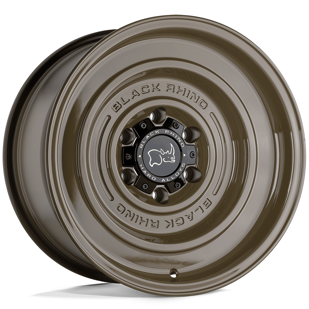 Black Rhino Solid Gloss Alligator Green 17x9.5 ET-18 5x127 CB71.5