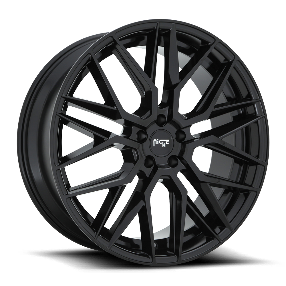 Niche Gamma Gloss Black 22x9.5 ET25 6x139.7 CB106.1