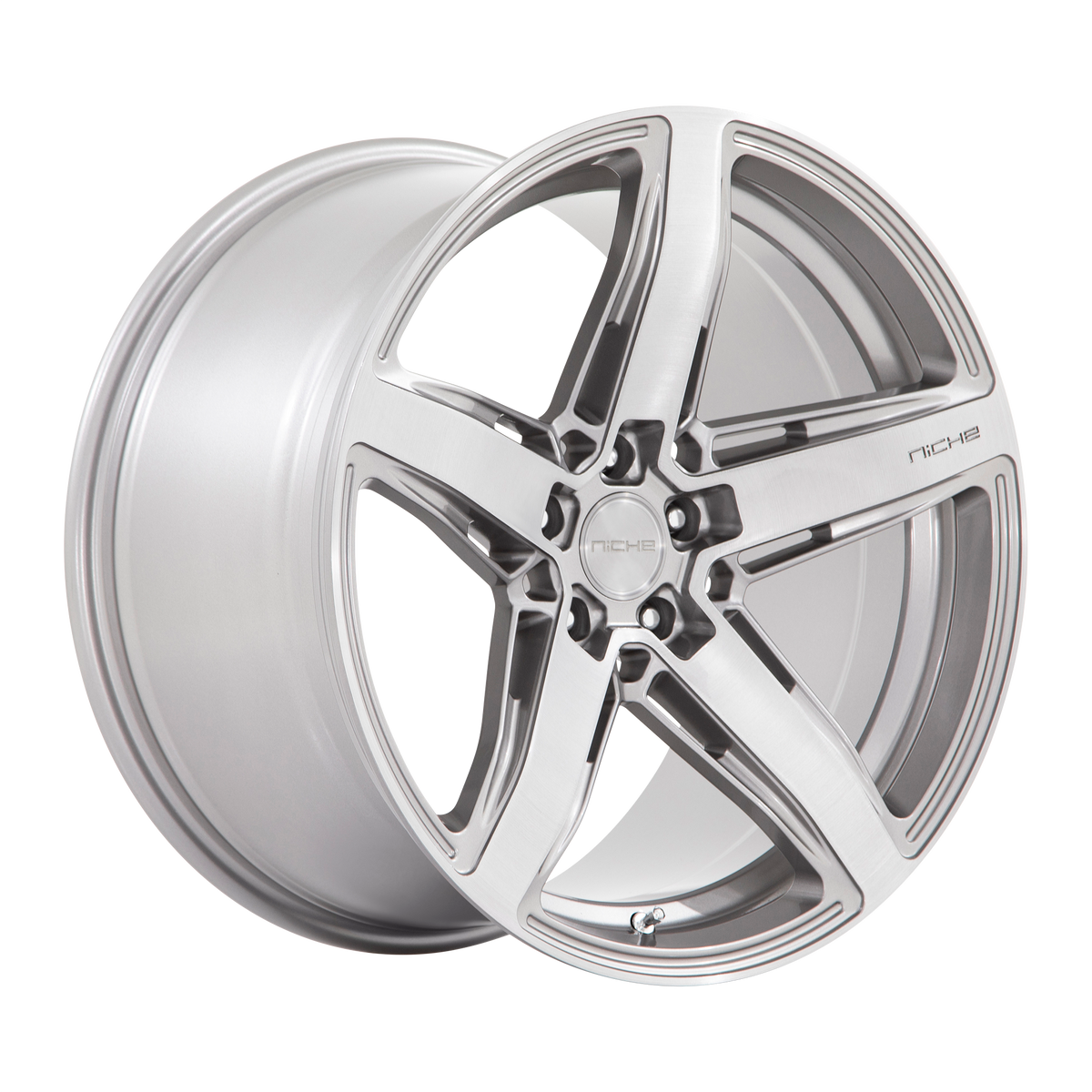 Niche Teramo Matte Black 20x11 ET43 5x120 CB72.6