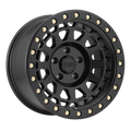 Black Rhino Primm Matte Black w/ Brass Bolts 17x9 ET-18 5x114.3 CB71.5
