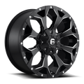Fuel D787 Assault Matte Black Red Milled 17x8.5 ET14 5x114.3/5x127 CB78.1
