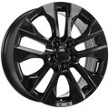 REPLICA 307 Noir lustré 19x7.5  5x114.3  Offset: 35  Hub: 60.1
