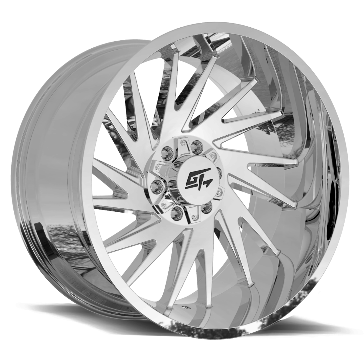 GT OFF-ROAD Tomahawk 20x10 5x127 / 5x139.7 -18 Chrome