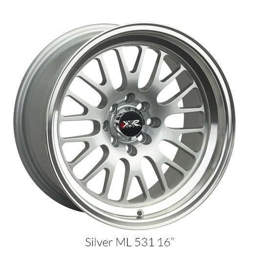 XXR 531 Hyper Silver / ML  18x8.5      ET: 35       72.56  Conique    5X112 5X12