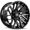 Armed Offroad CARNAGE 125 20x9 8x170 Offset 0 GLOSS BLACK MILLED ARMED