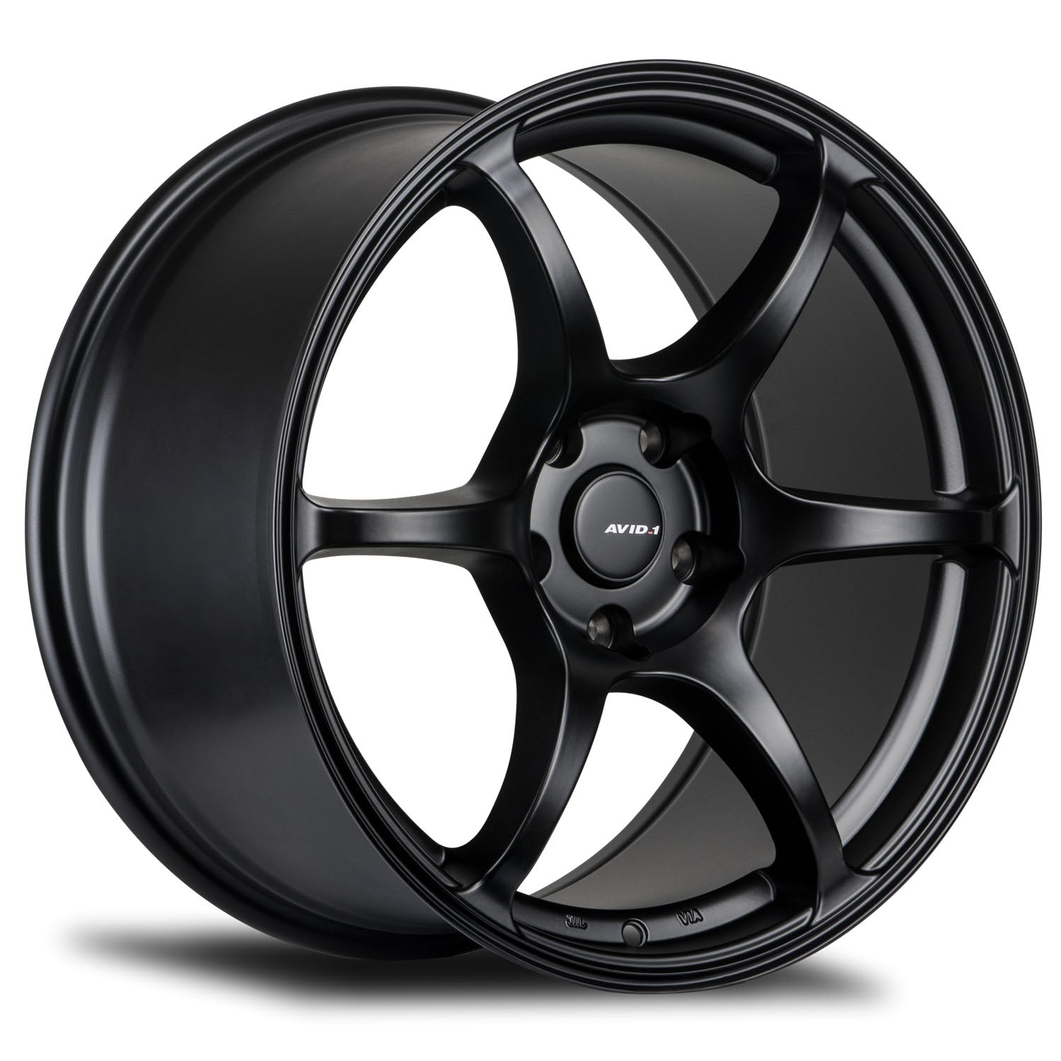 AVID1 AV-26  MATTE BLACK  18x8.5     +35      73.1  Conical     5X114.3