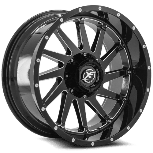 XF OFFROAD XF-216 20x9 5x127/5x139.7 0 Gloss Black Milled