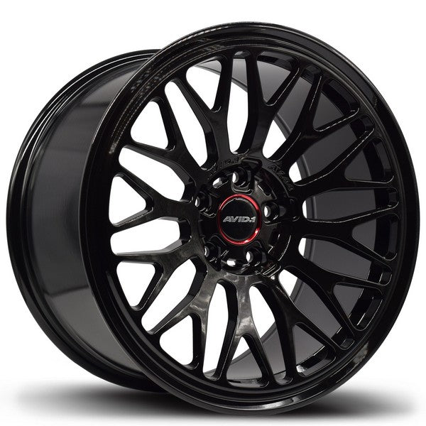 Avid1 AV-44 18x8.5 5x114.3 offset 35 cb 73.1 Noir lustré