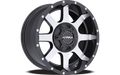 18x9 5x127/139.7 18/77.8 KranK Alloy Wheels Slick, Gloss Black Machined