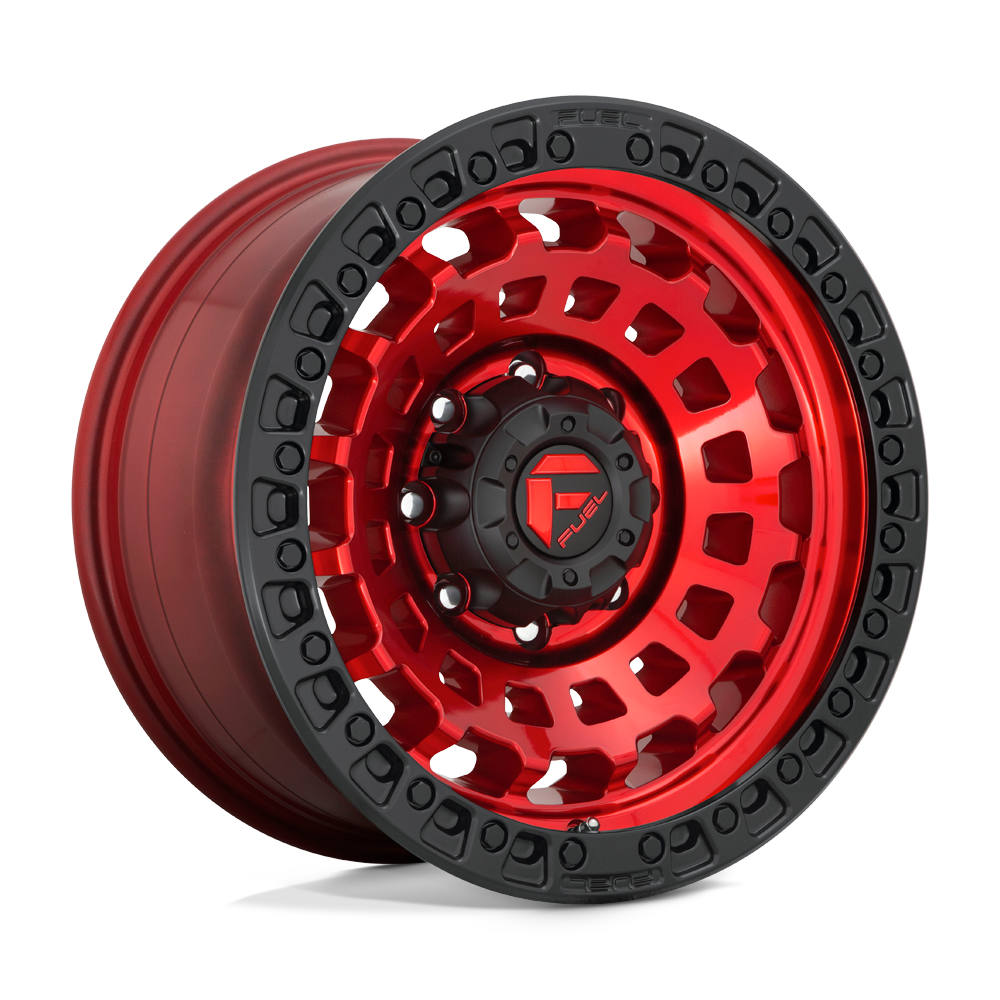 Fuel ZEPHYR  CANDY RED BLACK BEAD RING  17x9     -12      125.1  Conical     8X1