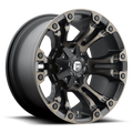 FUEL VAPOR  MATTE BLACK DOUBLE DARK TINT  17x9     +20      106.1  Conical     6