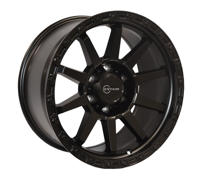 Enthuze Freeze 17x9 5x127 offset 0 cb 78.1 Satin Black