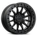 LOCK Trail 17x9 6x139.7 Offset +1 CB 106.2 Matte Black