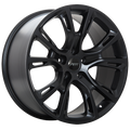 REPLICA 29 Noir satin 20x9.0  5x127  Offset: 34  Hub: 71.5