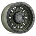 BLACK RHINO ABRAMS  OLIVE DRAB GREEN  17x8.5     +0      112,1  Conical     6X13