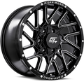 GT OFF-ROAD Aggression 20x10 5x139.7 -18 Gloss Black Milled