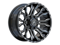 HAVOC 20X10 6X135/6X139.7 ET:+0 GLOSS BLACK MILLED CB:108.1