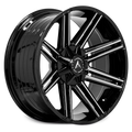 Armed Offroad CHOPPER 22x10 8x165.1 8x180 -18 GLOSS BLACK MACHINED