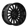 Enthuze Omega 20x10 6x135  offset -21 cb 87.1 Gloss Black
