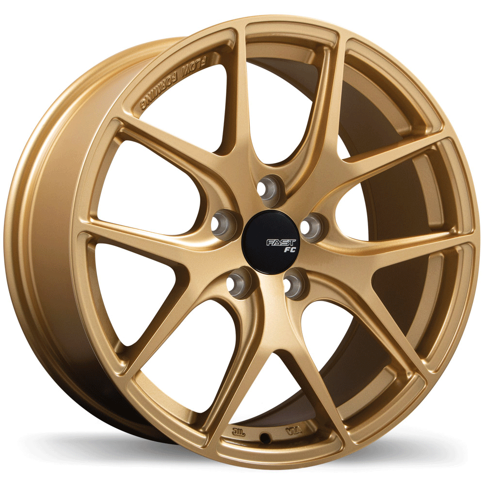Fast Wheels FC04  GOLD  18x8     +40      72.6  Conical     5X110