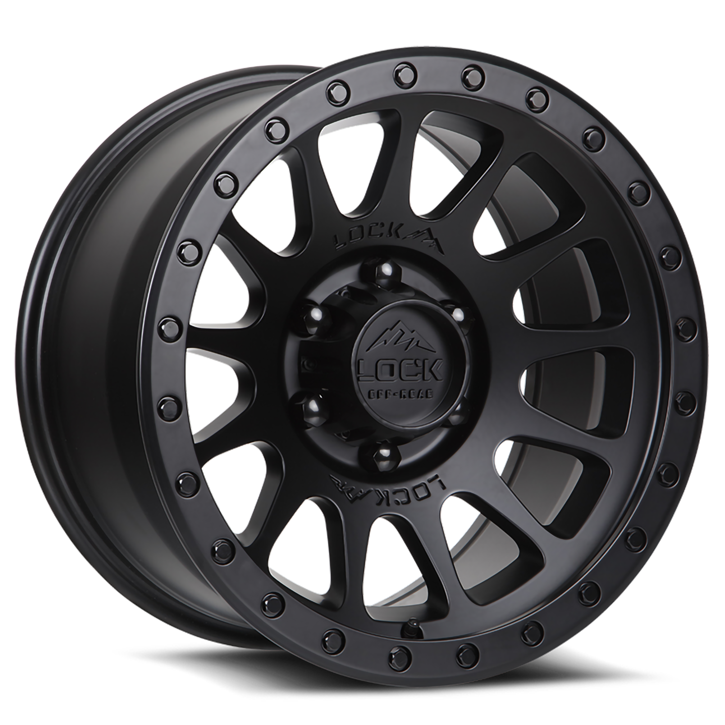 LOCK Yosemite 20x9 6x135 +18mm Matte Black