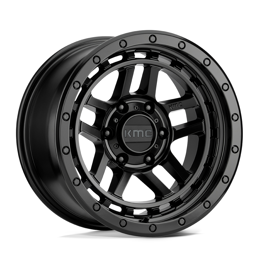 KMC RECON  Satin Black  18x8.5     +0      106.25  Conical     6X139.7
