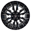 Bad Boy Wheels BBW227 20x9 6x135 offset 0 cb 87.1 Black & Machined