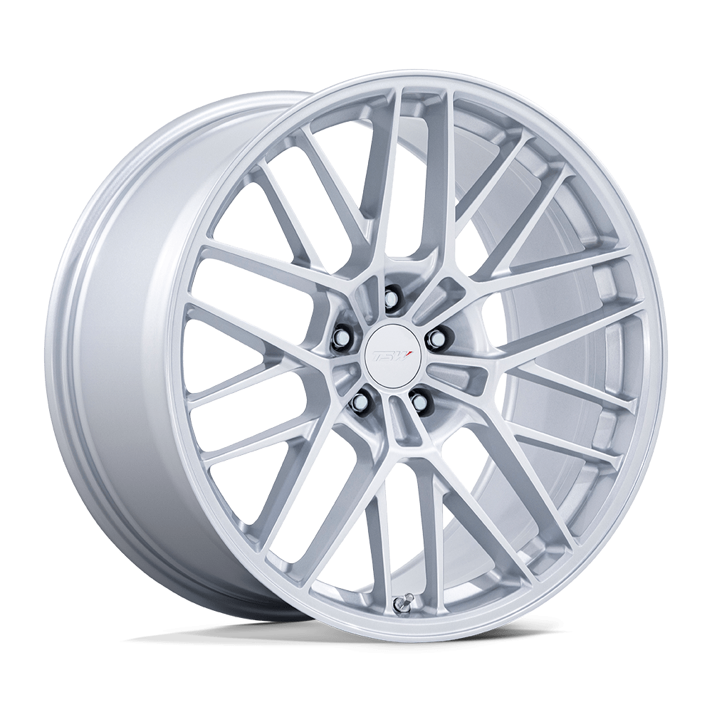 TSW DAYTONA GLOSS SILVER  21x10.5      ET: 30       66.6  Conical    5X112