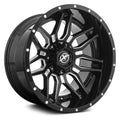 XF OFFROAD XF-222 22x12 5x127/5x139.7 -44 Gloss Black Milled