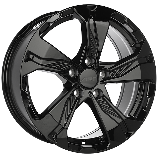 REPLICA 298 Noir lustré 17x7.5  5x114.3  Offset: 45  Hub: 64.1