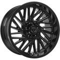 TIS 553 Noir lustré 20x10.0  5x127/5x139.7  Offset: -12  Hub: 87.1