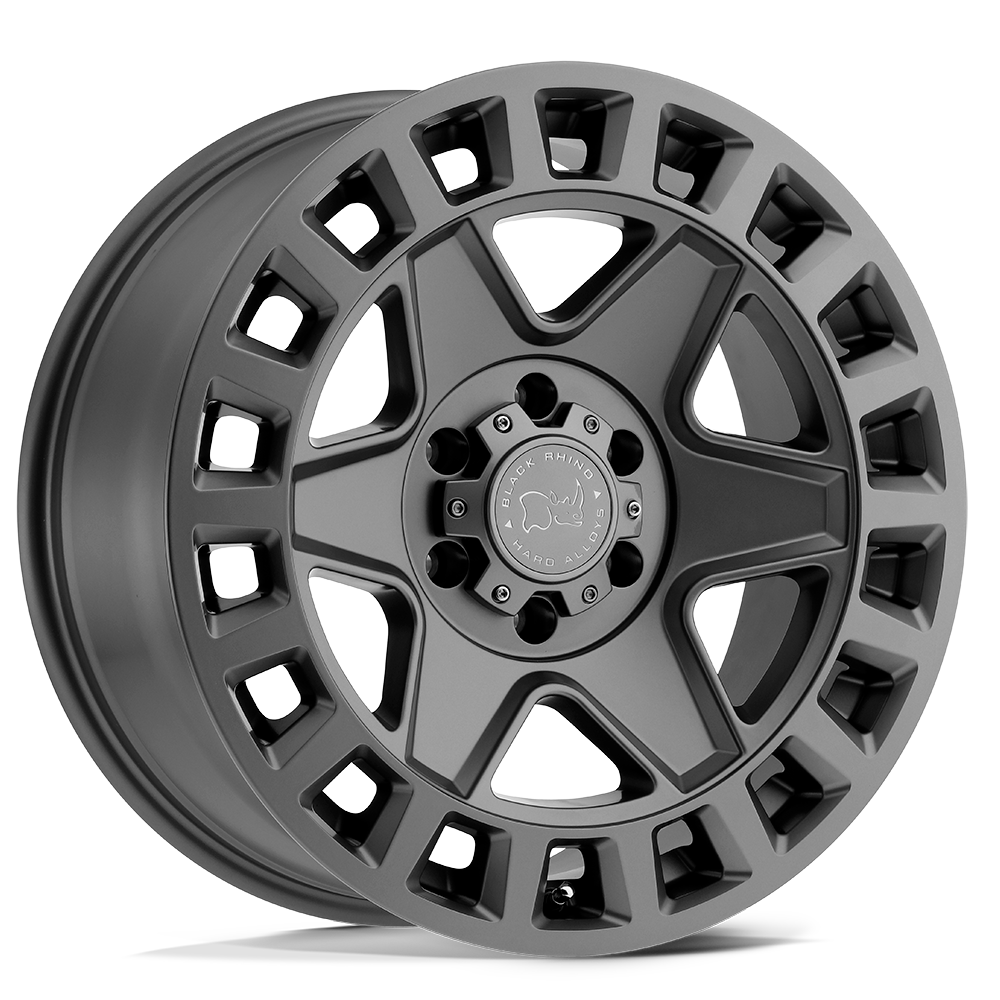 BLACK RHINO YORK  MATTE GUNMETAL  17x8     +35      76,1  Conical     5X120