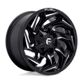 FUEL REACTION  GLOSS BLACK MILLED  22x10     -18      106.1  6X135/6X139.7